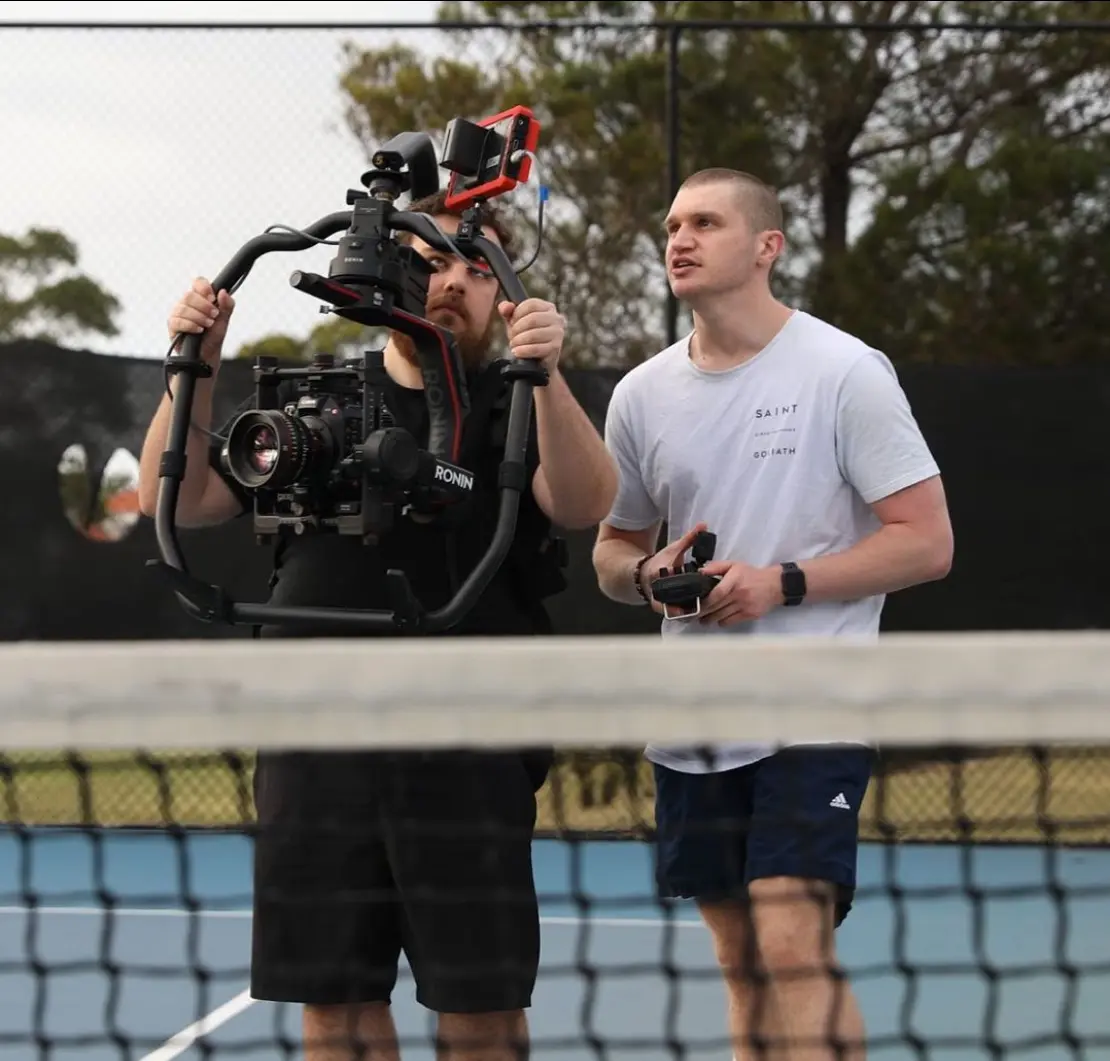 Portrait of Darian Krost, Eastern Suburbs Sydney videographer and filmmaker
