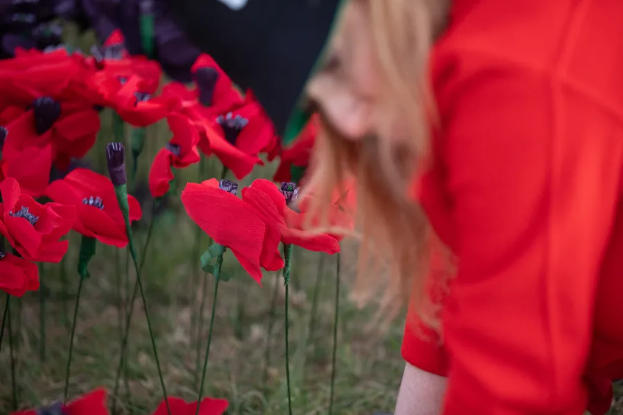 JNF Yom HaZikaron tribute at Marks Park Bondi photography by DarianKrostFilms