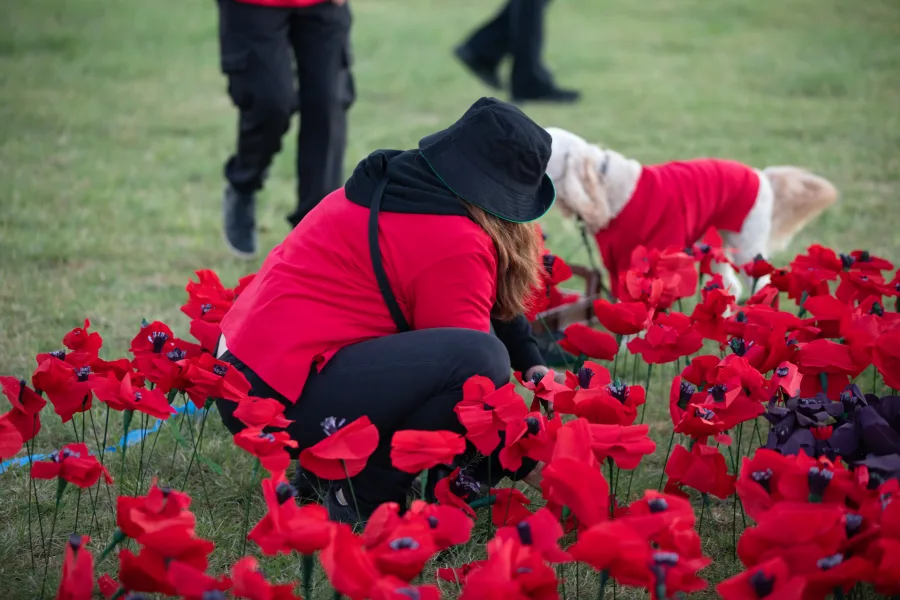 JNF Yom HaZikaron tribute at Marks Park Bondi photography by DarianKrostFilms