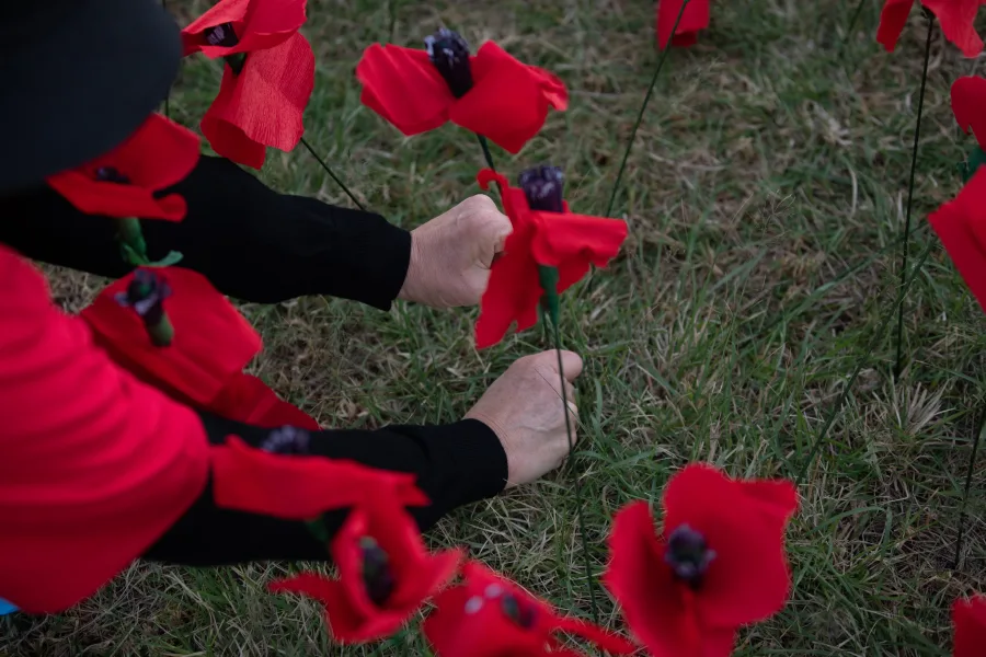 JNF Yom HaZikaron tribute at Marks Park Bondi photography by DarianKrostFilms