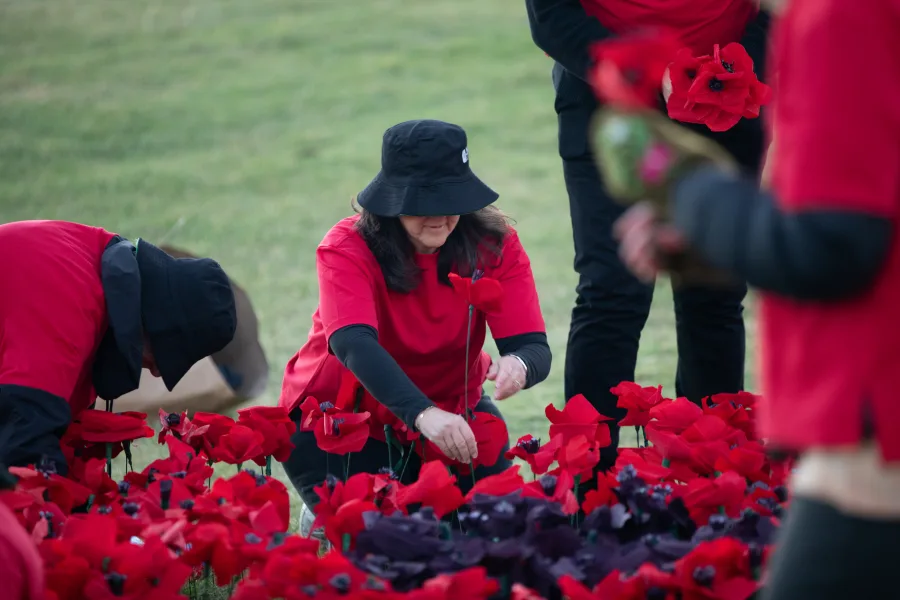 JNF Yom HaZikaron tribute at Marks Park Bondi photography by DarianKrostFilms