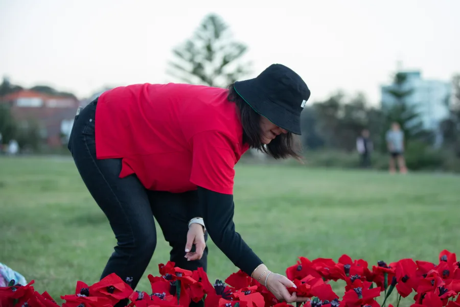 JNF Yom HaZikaron tribute at Marks Park Bondi photography by DarianKrostFilms