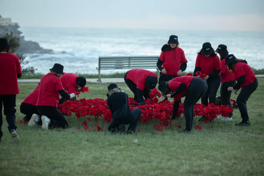 JNF Yom HaZikaron tribute at Marks Park Bondi photography by DarianKrostFilms