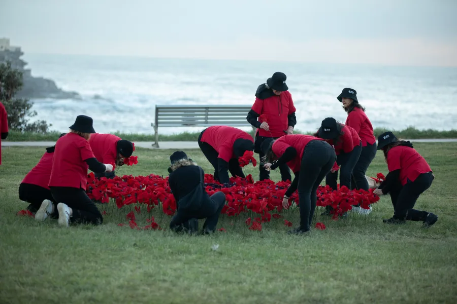 JNF Yom HaZikaron tribute at Marks Park Bondi photography by DarianKrostFilms