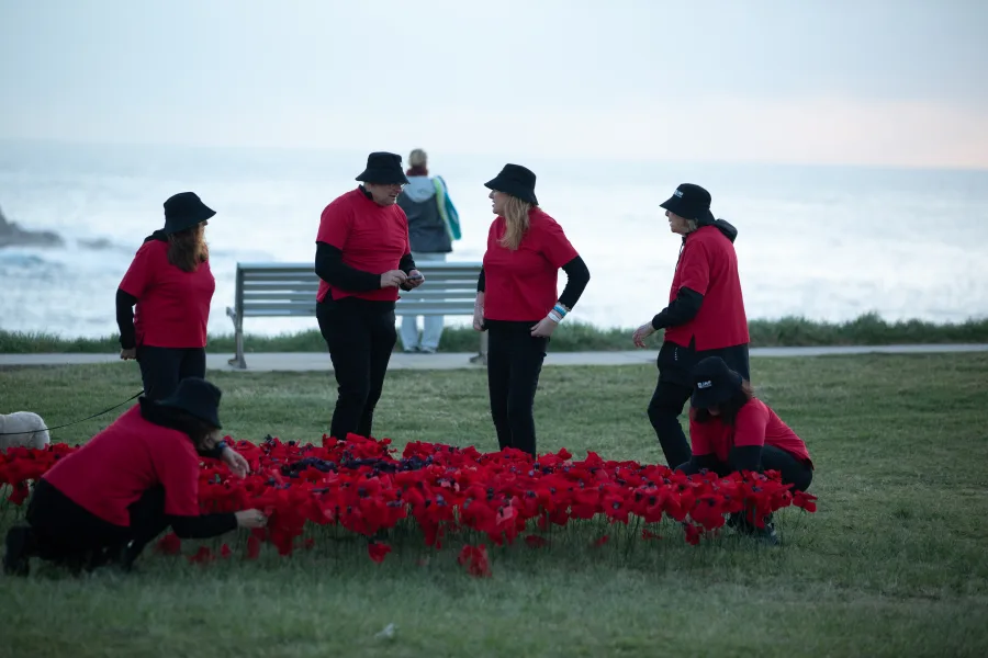 JNF Yom HaZikaron tribute at Marks Park Bondi photography by DarianKrostFilms