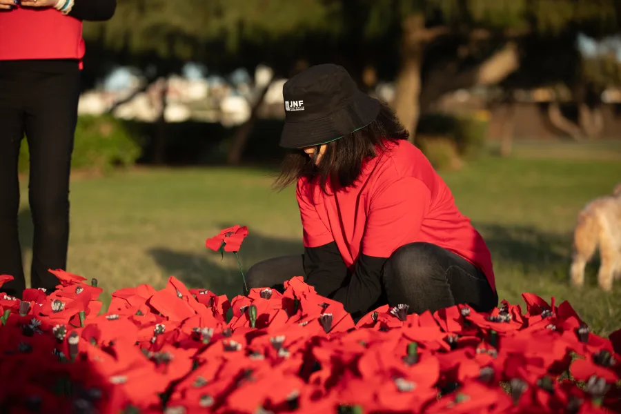 JNF Yom HaZikaron tribute at Marks Park Bondi photography by DarianKrostFilms