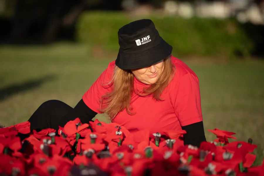 JNF Yom HaZikaron tribute at Marks Park Bondi photography by DarianKrostFilms