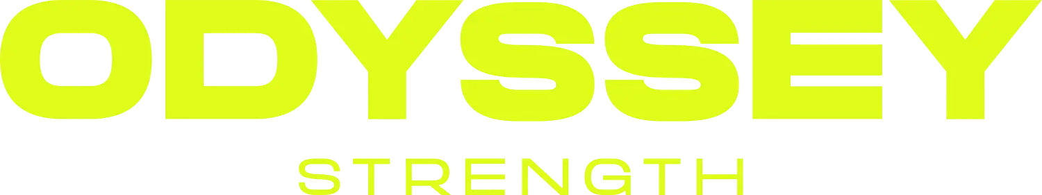 This is a logo for 'Odyssey Strength'