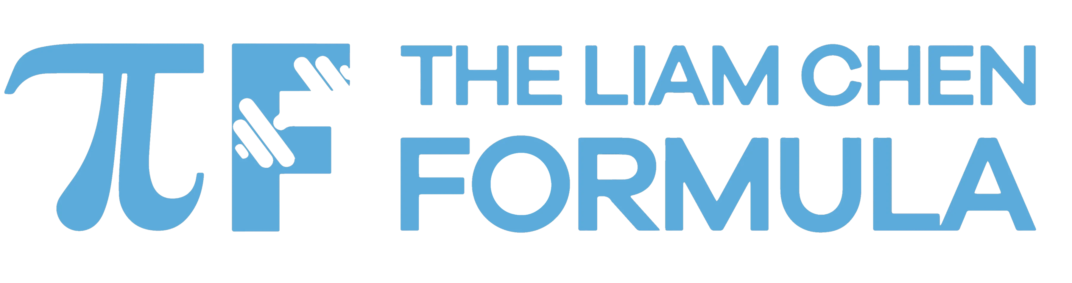 This is a logo for 'The Liam Chen Formula'